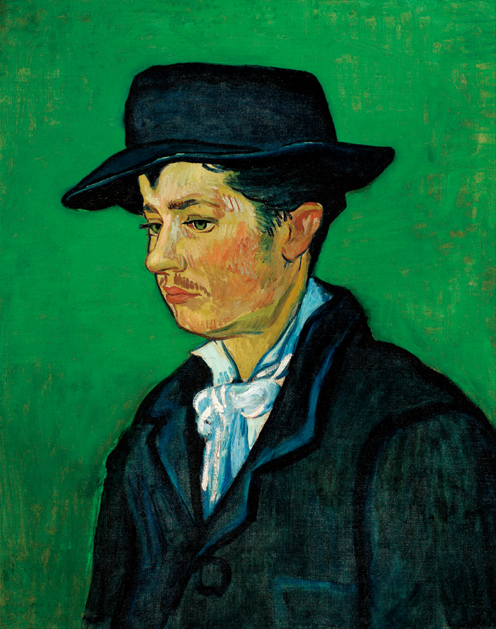  文森特·威廉·梵高  Vincent Willen Van Gogh —— 阿曼德·卢琳肖像